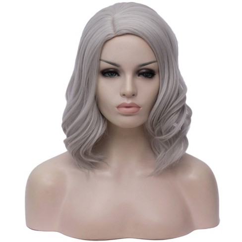 Unique Bargains Curly Wig Human Hair Wigs For Women 14