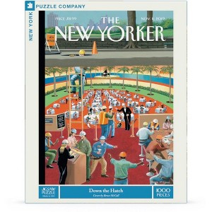 New York Puzzle Company Down the Hatch 1000 Piece Puzzle - 1 of 4