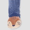 Carter's Just One You® Toddler Boys' 2pk Snug Fit Long Sleeve Fleece Footed Pajama - 4 of 4