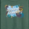 Women's - Disney - Stirring Up Trouble Lightweight French Terry Wide Neck Long Sleeve Shirt - 2 of 4