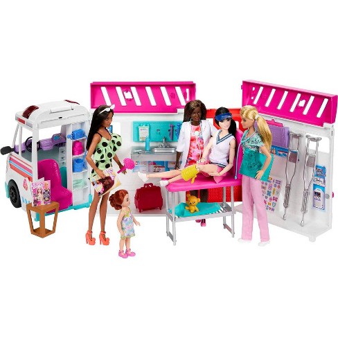 Barbie Transforming Ambulance And Clinic Playset target Exclusive Target