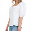 Women's Poplin Blouse - LUCCA - 3 of 4