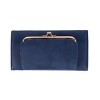 Buxton Women's Leather Long Bifold Organizer Wallet with Floral Emboss - 2 of 4