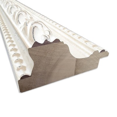 20"x54" Non-Beveled Opera Wood Door Mirror, Wall-Mountable - Amanti Art