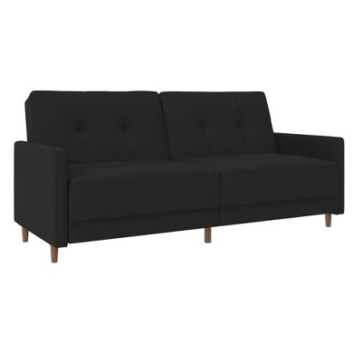 Marina Coil Futon Black - Room & Joy