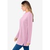 Woman Within Plus Size High Pile Fleece Sweatshirt - 4 of 4