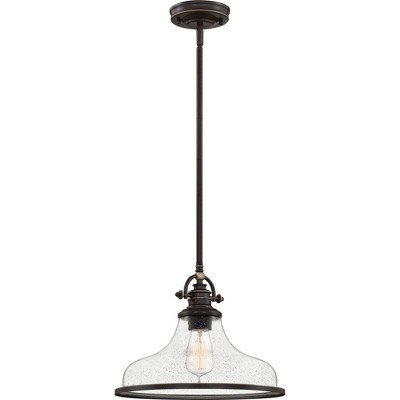 Quoizel Lighting Grant 1 - Light Pendant in  Palladian Bronze