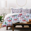 Deny Designs 3pc Twin/Twin XL Mele Art Watercolor Cherry Blossom Picnic Duvet and Sham Set - 3 of 4