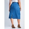 Avenue Women's Plus Size Taylah Denim Skirt - 3 of 4