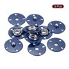 Unique Bargains Alloy Invisible Durable High Hardness Buckle Fasteners Press Studs Buttons 5 Pcs - 3 of 4