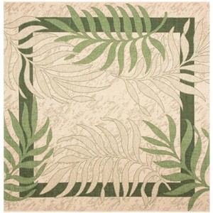 Courtyard CY7836 Power Loomed Indoor/Outdoor Area Rug  - Safavieh - 1 of 3