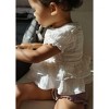 Girl Elvie Organic Muslin Layered Top - Le Petit Lapin - 2 of 3