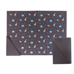 Austin Baby Co Silicone On-the-Go foldable Placemat | Portable, BPA-Free, Easy to Clean and perfect for travel for babies, toddlers and kids - 1 of 4