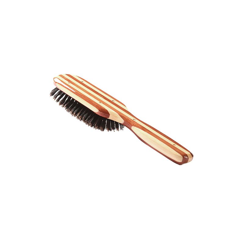 Bass Brushes Shine & Condition Hair Brush with 100% Premium Natural Bristle FIRM Pure Bamboo Handle Medium Paddle, 4 of 6