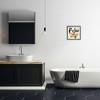 Stupell Industries Relax Rainbow Colors Icon Bath, 12" x 12" - 2 of 4