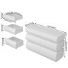 Kumasinova Minimalist 6-Drawer Dresser for Bedroom, Handle-Less Storage Cabinet with Anti-Tip Device, Modern Bedroom Chest of Drawers - 3 of 4