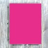 Hamilco Colored Scrapbook Cardstock Paper 4x6 Card Stock Paper 65 lb Cover 100 Pack (Fuchsia Pink) - 3 of 4