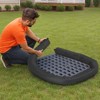 VEVOR Sediment Filter Sock, Dia. 5 in x 10 ft L Coverage, Erosion Control Socks with Polypropylene Filler, Black - 2 of 4