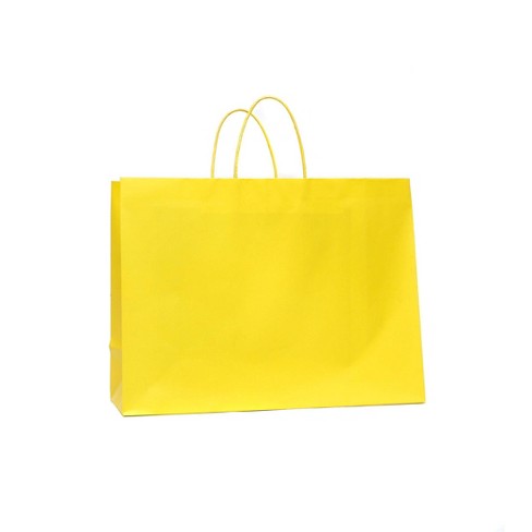 Large Gift Bag Solid Yellow - Spritz™ : Target
