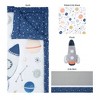 Sammy & Lou Cosmic Rocket Baby Nursery Crib Bedding Set - 4pc - 2 of 4