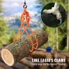 VEVOR Timber Claw Hook, 36 inch 4 Claw Log Grapple for Logging Tongs, Swivel Steel Log Lifting Tongs, Eagle Claws Design with 3307 lbs/1500 kg - 4 of 4