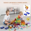 VEVOR Magnetic Tiles Magnetic Building Toy 180 PCS Magnet Blocks for Kids 3D Set - 3 of 4
