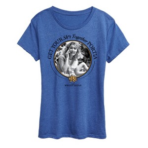 Women's - The White Lotus - Get It Together Portia Short Sleeve Graphic T-Shirt - 1 of 4