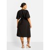 Rebdolls Women's Nila Button Detail Skater Midi Dress - 4 of 4