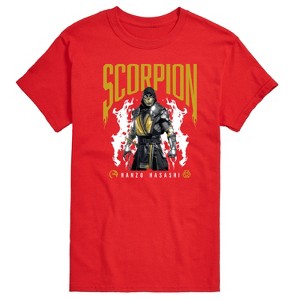Men's - Mortal Kombat - Scorpion Hanzo Hasashi Short Sleeve Graphic T-Shirt - 1 of 4