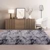 Luxurious Faux Fur Shag Rug – Thick, Soft, Non-Slip, Cozy Carpet for Home Decor, Nursery, and Living Room Tie-Dye - 3 of 4