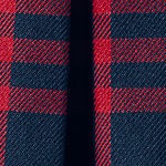 classic navy large plaid