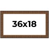 PosterPalooza | Panoramic Museum Black Picture Frame - UV Acrylic, Foam Board Backing, Hanging Hardware - 2 of 4