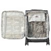 Olympia USA Tuscany Expandable Softside Checked Carry On Spinner Suitcase - 2 of 4