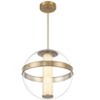 Minka Lavery Minka Divinely 20 1/2" Wide LED Brass and Clear Glass Globe Pendant - 3 of 3