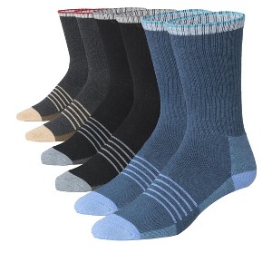 JAMES FIALLO 3 Pairs Wool Blend Minimalism Square Shapes Colorful Pattern Cushioned Dress Crew Socks - 1 of 4