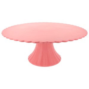 Meri Meri Large Pink Reusable Bamboo Cake Stand (Pack of 1) - 1 of 3