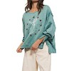 Women's Americana Born Free Graphic Crewneck Top - trend:notes - 3 of 4