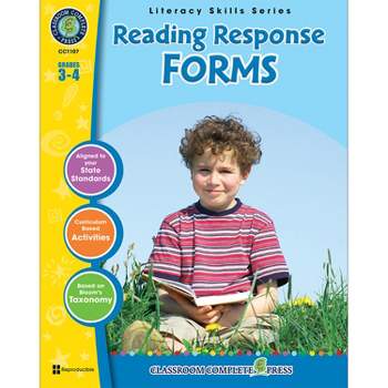 Classroom Complete Press Reading Response Forms, Grades 3-4
