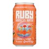 Ruby Hibiscus Organic Blood Orange Sparkling Water - Case of 12/12 oz - 2 of 4