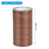 Unique Bargains Self-Adhesive Realistic Patch Wood Grain Repair Tape - 2 of 4