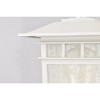Nuvo Lighting Cove Neck 1 - Light Lantern in  White - 2 of 4