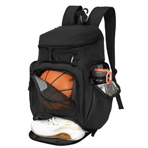 Basketball Backpack Large Sports Bag, Gym Bag with Ball Compartment and Shoe Compartment to Store Sports Shoes Water Bottles Laptops - 1 of 4