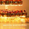 Hachikiko 5 - Tier Acrylic Cupcake Stand with LED String Light, Premium Cupcake Holder Tower for Weddings, Birthday Parties Decor - 2 of 4