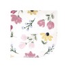 Hudson Baby Infant Girl Flannel Cotton Washcloths, Soft Painted Floral 10 Pack, One Size - 3 of 4