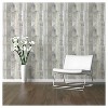 Reclaimed Wood Peel & Stick Wallpaper Gray - Threshold™ - image 3 of 4