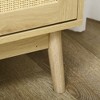 NicBex 30"/31.5"/47.25"/53.5" Rattan Sideboard,Kitchen Storage Cabinets with Rattan Doors and Shelves for Kitchen and Dining Room,Brown - 4 of 4