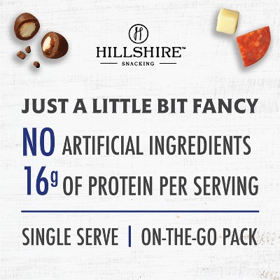 Hillshire Snacking Bistro Bites with Pepperoni, Monterey Jack, Walnut & Cocoa-Coated Almond Mix - 2.8oz