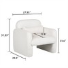 attop Accent Chair, Lounge Chair for Living Room, Bedroom, Easy Assembly - 2 of 4