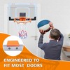 RISOKEYS Pro Indoor Mini  Basketball Hoop, Wall Mounted Basketball Hoop with scoreboard 1 ball and air pump, for children aged 6-12,bedroom,pool etc - 4 of 4