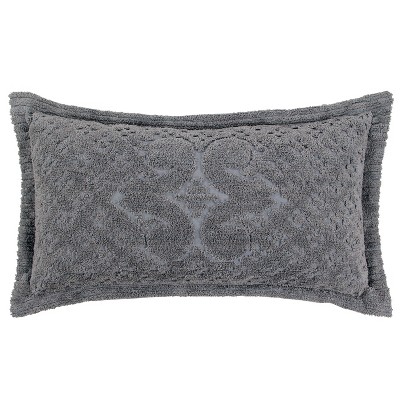 Ashton Collection 100% Cotton Soft & Breathable Chenille Tufted Medallion Design Pillow Shams, Luxurious All-Season, Machine Washable – Better Trends